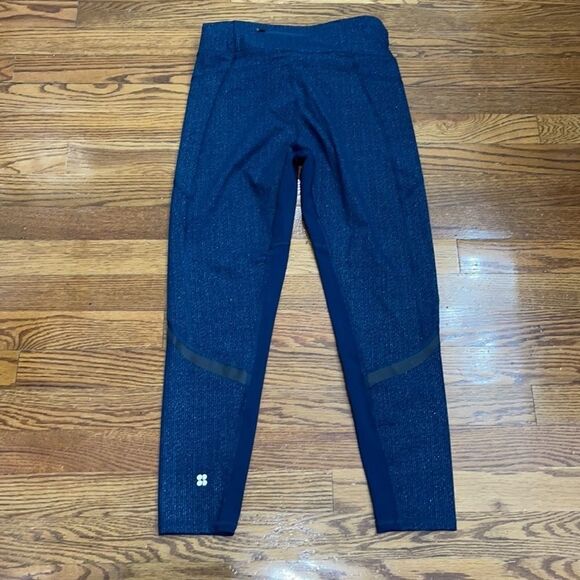 Sweaty Betty Zero Gravity Glitter 7/8 Leggings - Picture 3 of 7